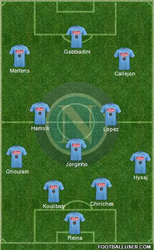 Napoli Formation 2015