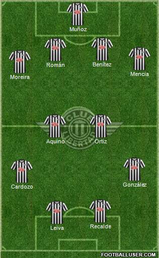 C Libertad Formation 2015