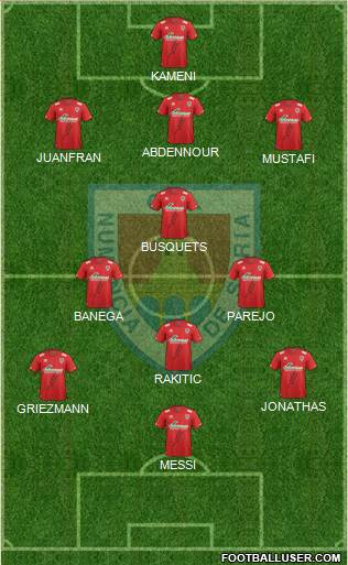 C.D. Numancia S.A.D. Formation 2015