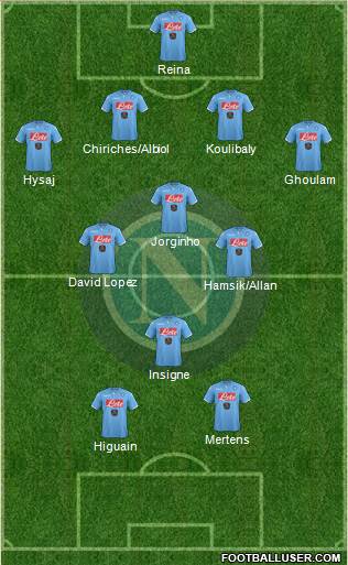 Napoli Formation 2015