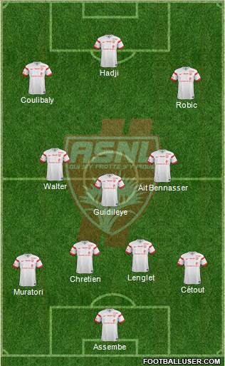 A.S. Nancy Lorraine Formation 2015
