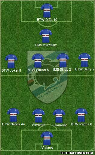 Sampdoria Formation 2015
