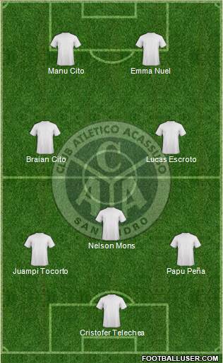 Acassuso football formation