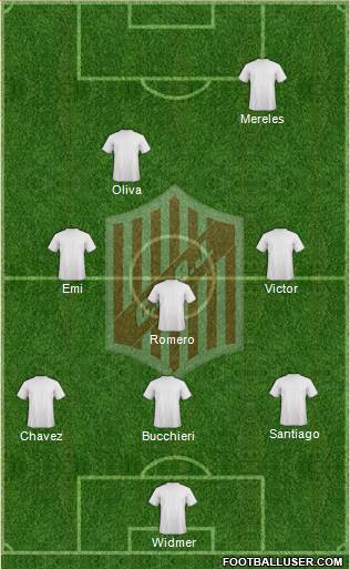 9 de Julio Formation 2015