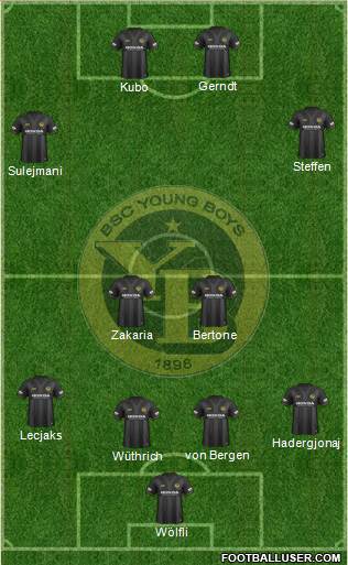 BSC Young Boys Formation 2015