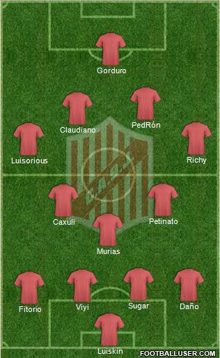 9 de Julio Formation 2015
