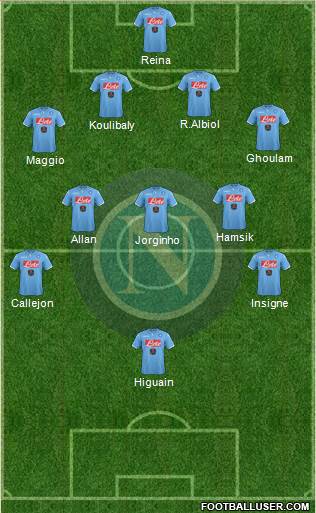 Napoli Formation 2015