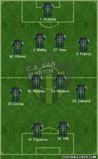 San Martín de San Juan Formation 2015