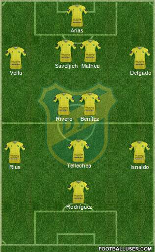 Defensa y Justicia Formation 2015