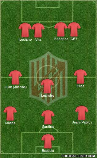 9 de Julio Formation 2015