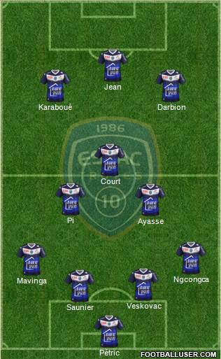 Esperance Sportive Troyes Aube Champagne Formation 2015