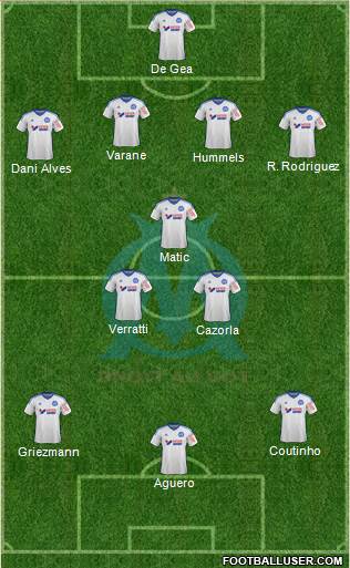 Olympique de Marseille Formation 2015