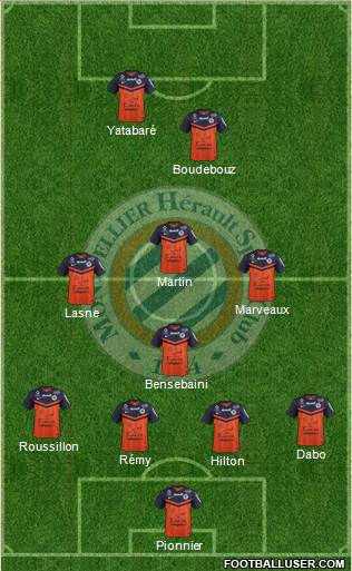 Montpellier Hérault Sport Club Formation 2015
