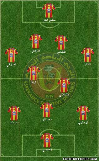 Espérance Sportive de Tunis Formation 2015