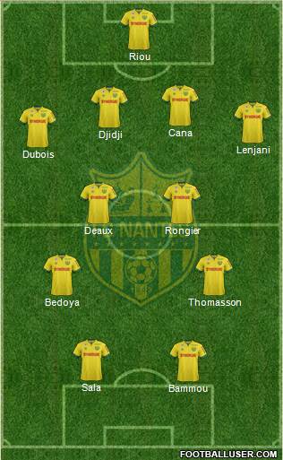 FC Nantes Formation 2015