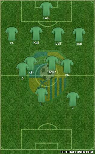 Bodajk FC Siófok Formation 2015