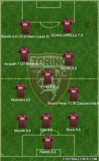 Torino Formation 2015