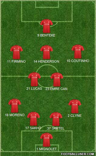 Liverpool Formation 2015