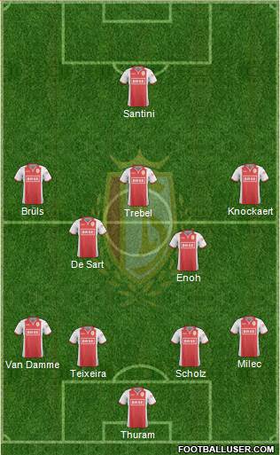 R Standard de Liège Formation 2015
