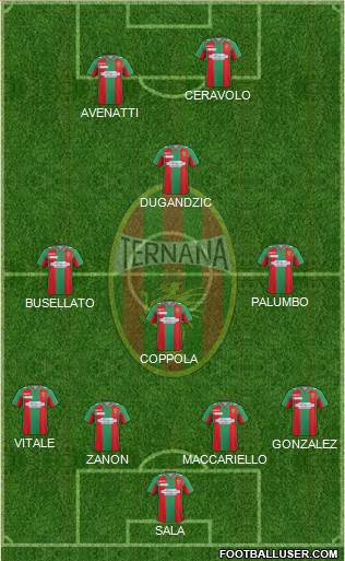 Ternana Formation 2015
