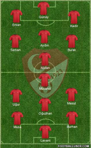 Turkey Formation 2015
