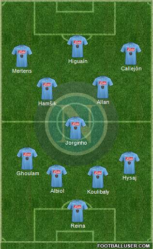 Napoli Formation 2015