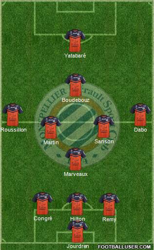 Montpellier Hérault Sport Club Formation 2015
