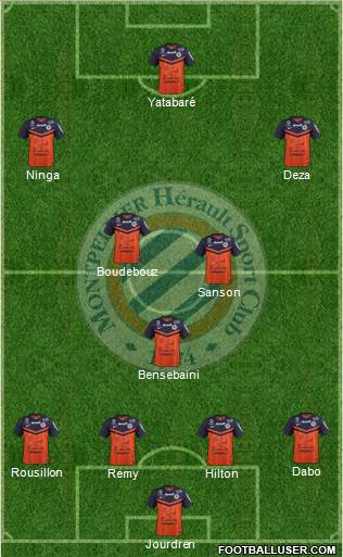 Montpellier Hérault Sport Club Formation 2015