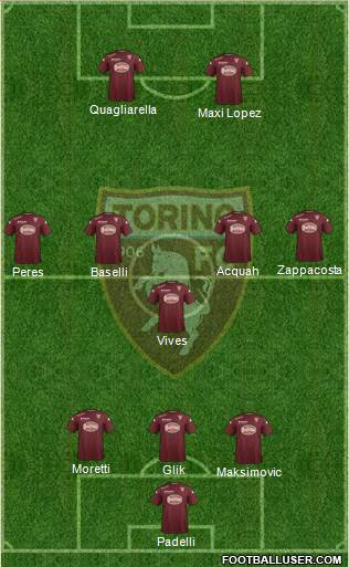 Torino Formation 2015