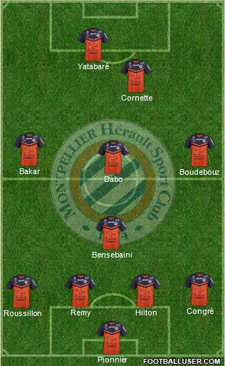 Montpellier Hérault Sport Club Formation 2015