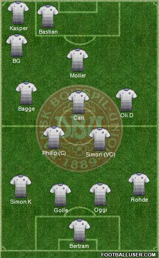 Denmark Formation 2015