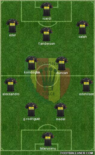 Korona Kielce Formation 2015