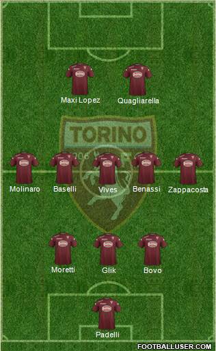 Torino Formation 2015