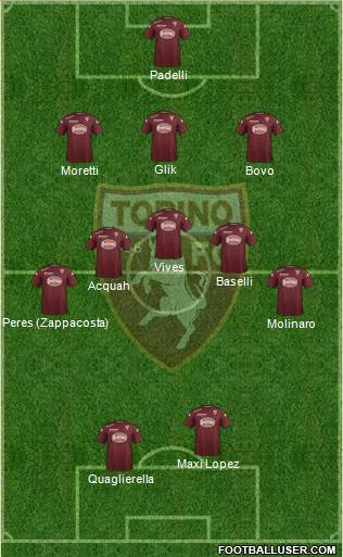Torino Formation 2015