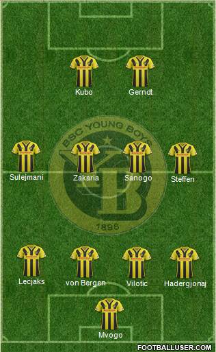 BSC Young Boys Formation 2015