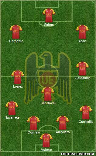 CD Unión Española S.A.D.P. Formation 2015