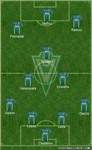CD Santiago Wanderers S.A.D.P. Formation 2015