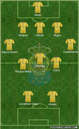 U.D. Las Palmas S.A.D. Formation 2015