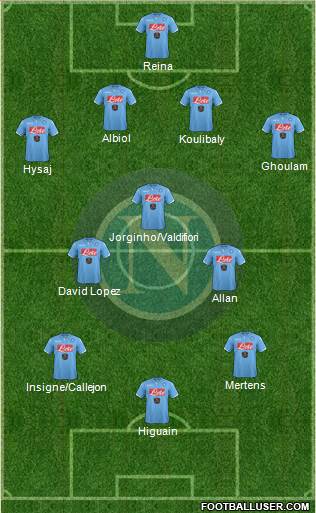 Napoli Formation 2015