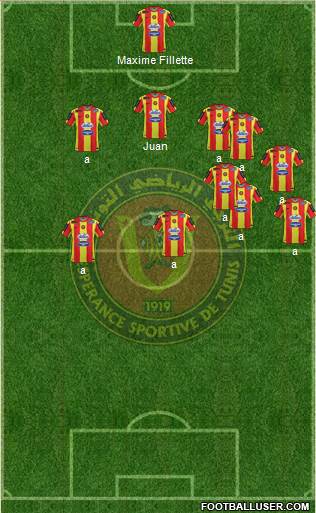 Espérance Sportive de Tunis Formation 2015