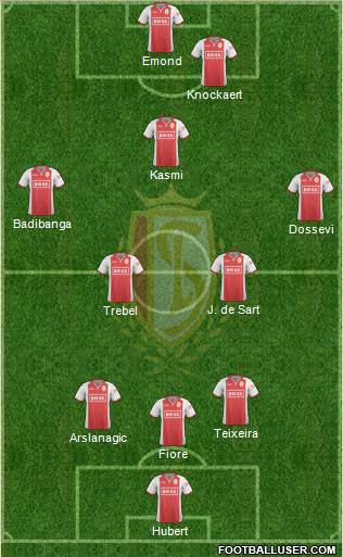 R Standard de Liège Formation 2015