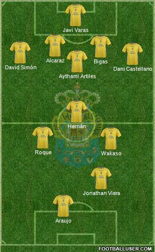 U.D. Las Palmas S.A.D. Formation 2015