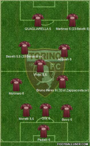 Torino Formation 2015