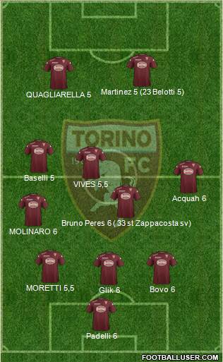 Torino Formation 2015