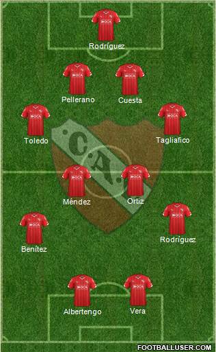 Independiente Formation 2015