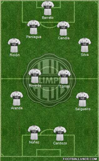C Olimpia Formation 2015