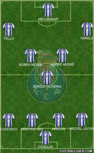 Futebol Clube do Porto - SAD Formation 2015