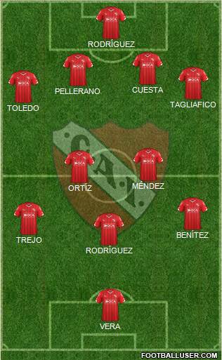 Independiente Formation 2015