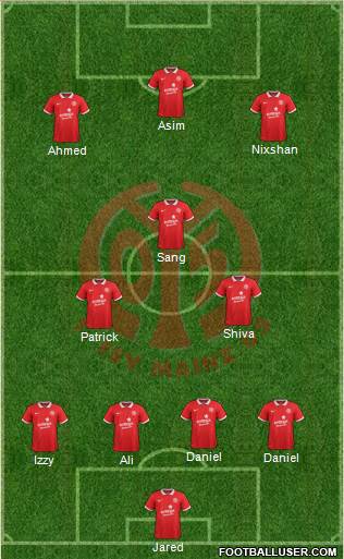 1.FSV Mainz 05 Formation 2015