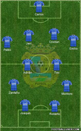 C.F. Fuenlabrada Formation 2015